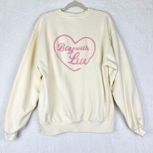 BTS Boy With Luv Pop Up Sweatshirt Size XL Official Merch Big Hit House of BTS